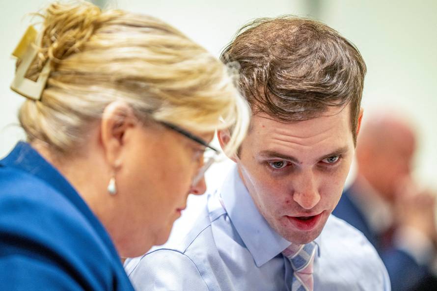 Tyler Robsinson, the man accused of killing Charlie Kirk at Utah Valley University, appears in court in Provo, Utah