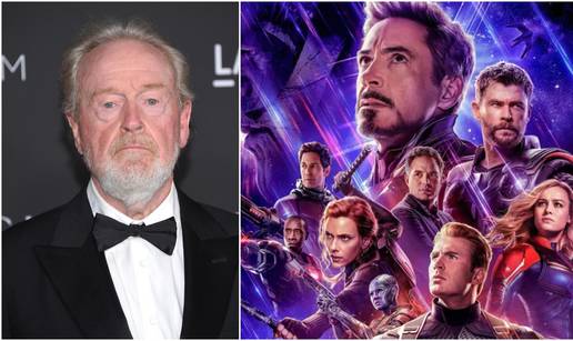 Redatelj Ridley Scott obračunao se s Marvelovim filmovima: Svi su dosadni, a scenarij ne postoji