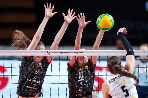 Zagreb: CEV Liga prvakinja, Mladost - Marice Plovdiv