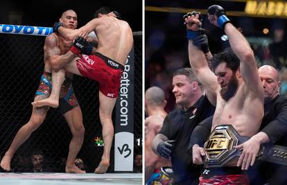 Senzacija u UFC-u! Ankalaev pobijedio Pereiru, novi je kralj poluteške: 'To mi je bio san!'