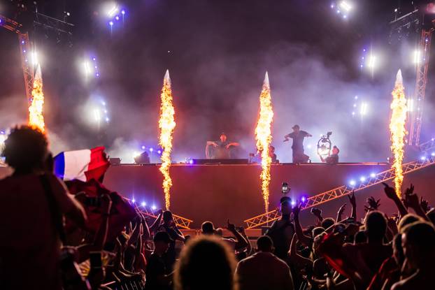 Split: Treća večer Ultra Europe Festivala, Nastup DJ-a Afrojack