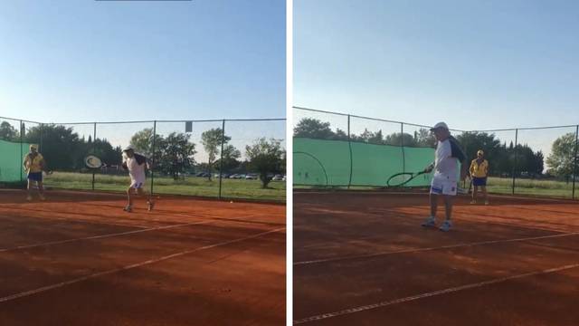 On ima 94 godine i igra teniski turnir u Umagu: Želim pobjedu!