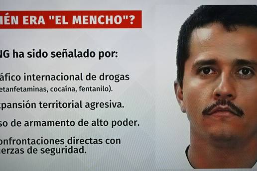 Tko je 'El Mencho', ubijeni &scaron;ef narkokartela u Meksiku? SAD je za njegovu glavu nudio 15 mil. $
