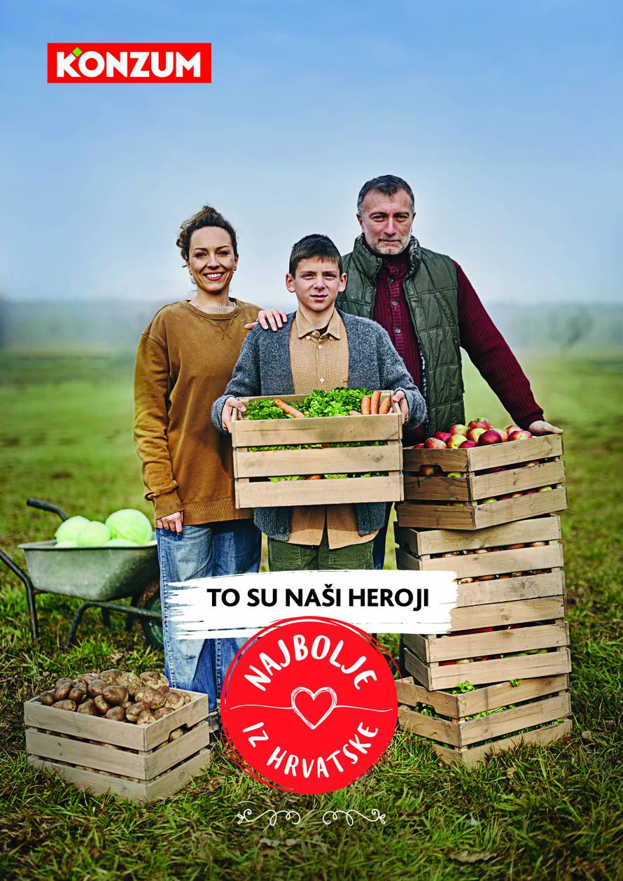 Konzum pokreće natječaj za male lokalne proizvođače