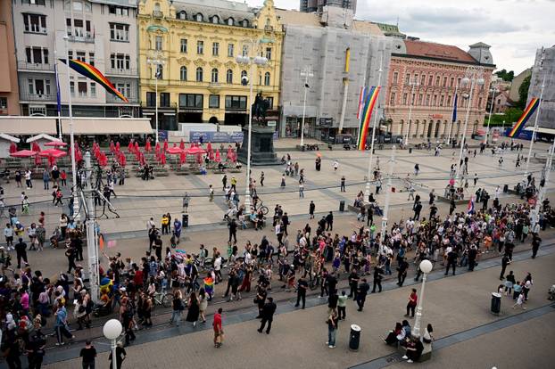 Zagreb: 25. Povorka ponosa LGBTIQ zajednice "Korak po korak, iskorak!"
