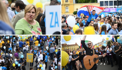 FOTO 'Hod za život': Inicijativi se pridružilo mnoštvo mladih, ali i neki od političara