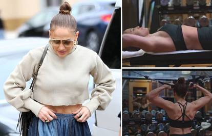 Nije kako se čini: J.Lo se hvalila  tijelom i mišićima, ali paparazzi je razotkrili fotkama bez filtera