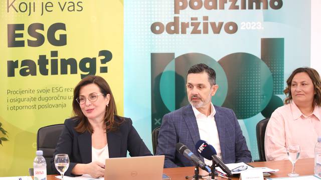 Zagreb: Hrvatska gospodarska komora predstavila novi model ocjenjivanja održivog poslovanja tvrtki