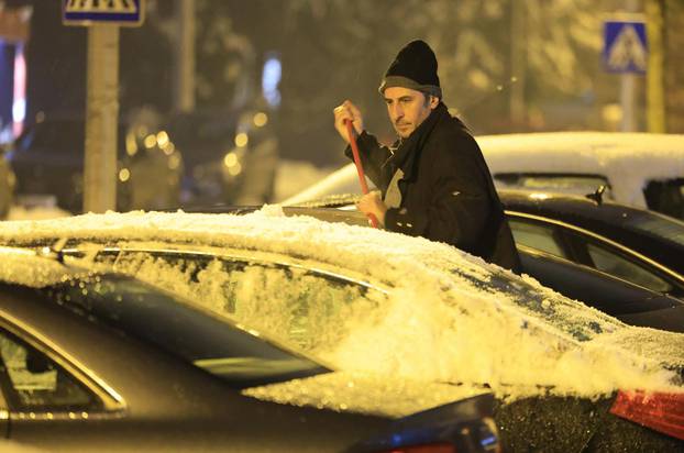 Zagreb: Pada ledena kiša