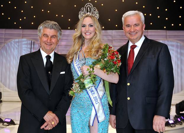 ARHIVA - 2011. Zagreb: Natalija Prica, hrvatska Miss Universe 2011.