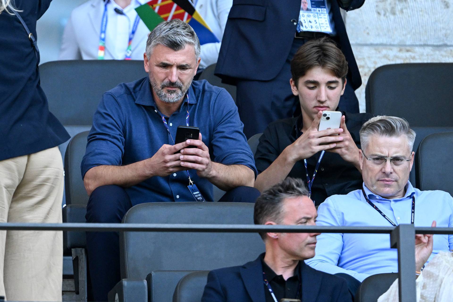 Berlin: Svečana loža Olimpijskog stadiona tijekom susreta između Španjolske i Hrvatske