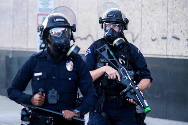 "No Kings" protest against U.S. President Donald Trump's administration policies in Los Angeles