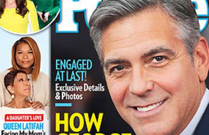 Zaručnica Georgea Clooneya pokazala je dijamantni prsten