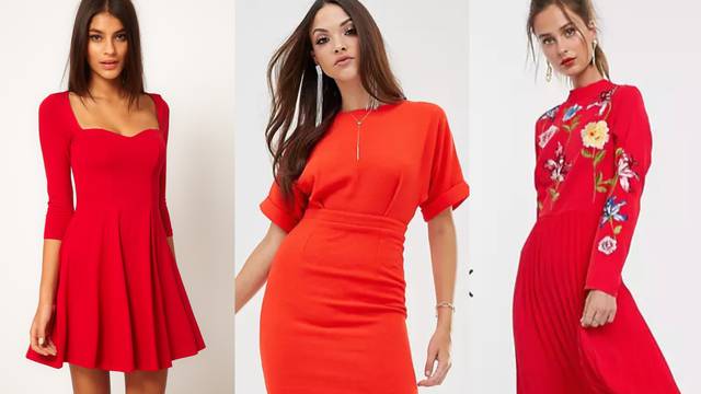 Top kreacije za slavljeničke dane: 7 haljina crvenih nijansi