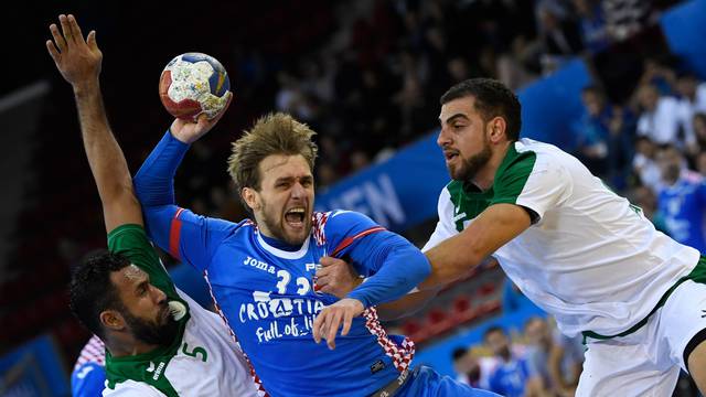 Handball WM _ Kroatien - Saudi Arabien