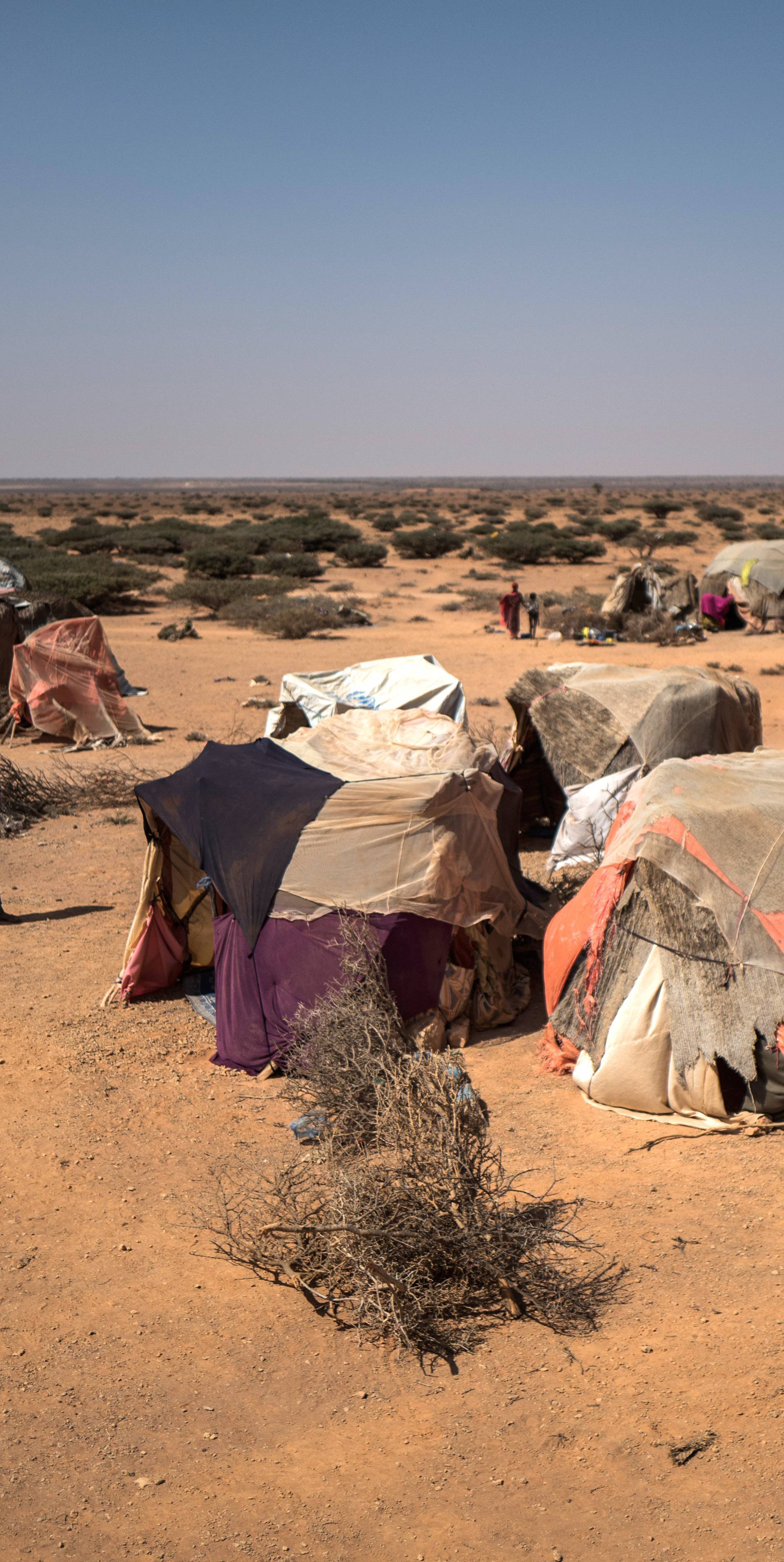 Severe famine in Somalia
