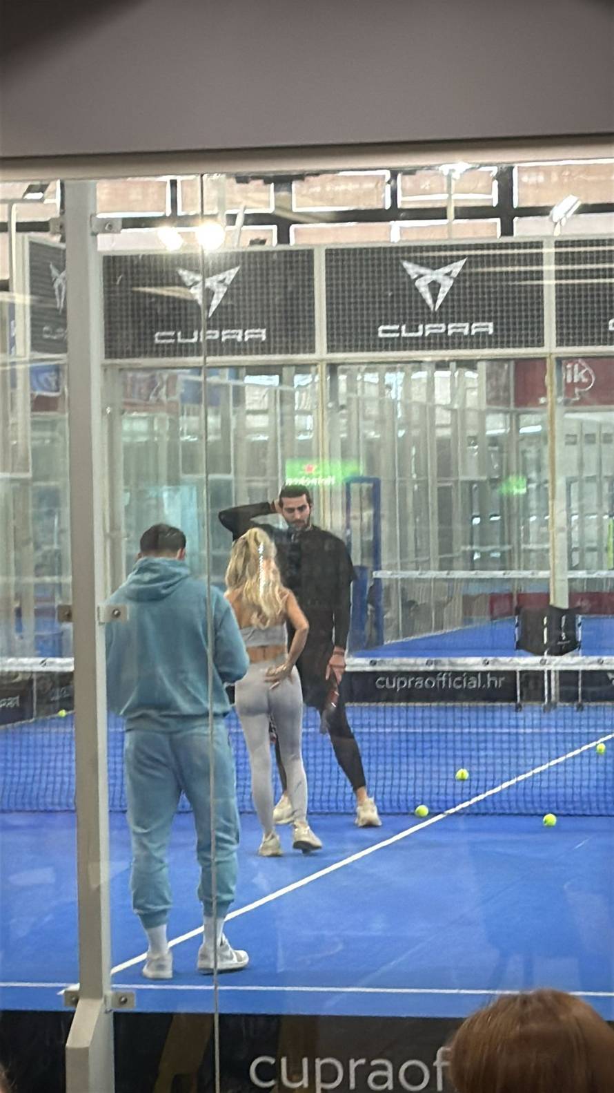 VIDEO  Maja i Šime na padelu: 'Takvu ljubav još nisam vidio. Lupaju se reketima po guzi...'