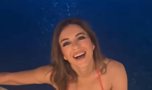 Liz Hurley izronila iz bazena pa pokazala figuru u bikiniju: 'Ne postoji zgodnija žena od nje'