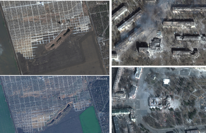 Ovo su nove satelitske snimke Mariupolja: Rusi izgradili vojni kompleks, napisali i svoj slogan