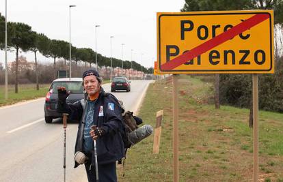 Pješačit će 700 kilometara od Poreča do Međugorja