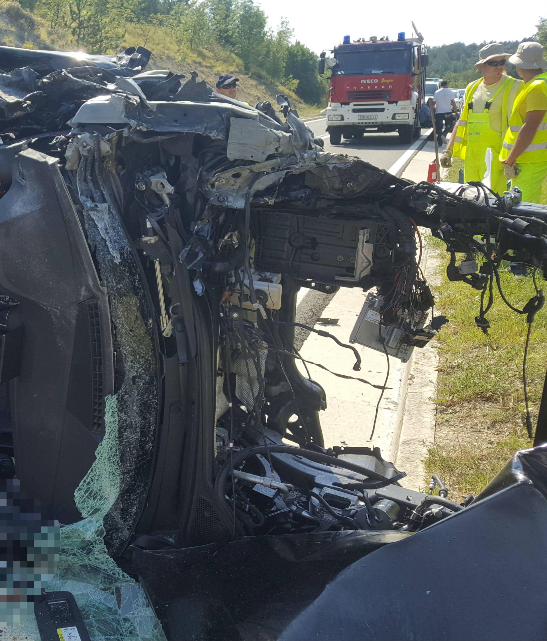 'Bio je to veliki šok. Udario je u kamion i odbio se na moj auto'