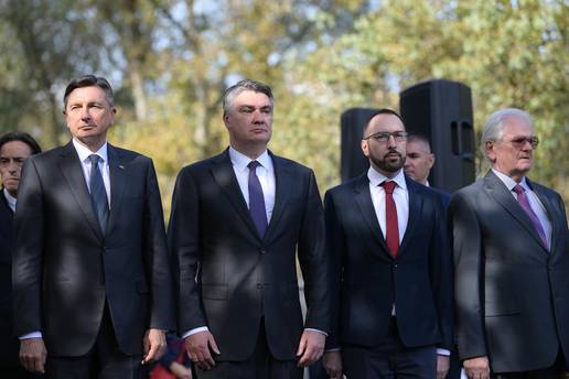 Zoran Milanović i Borut Pahor otkrili spomenik Ljudevitu Gaju