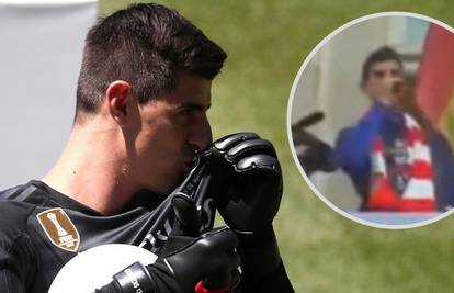 Courtois '13.: Je*eš realovce! Courtois '18. - ljubi grb Reala