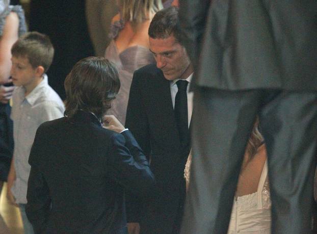 ARHIVA - 2011. Luka i Vanja Modri? vjen?ali se u zagreba?koj crkvi Gospe Lurdske