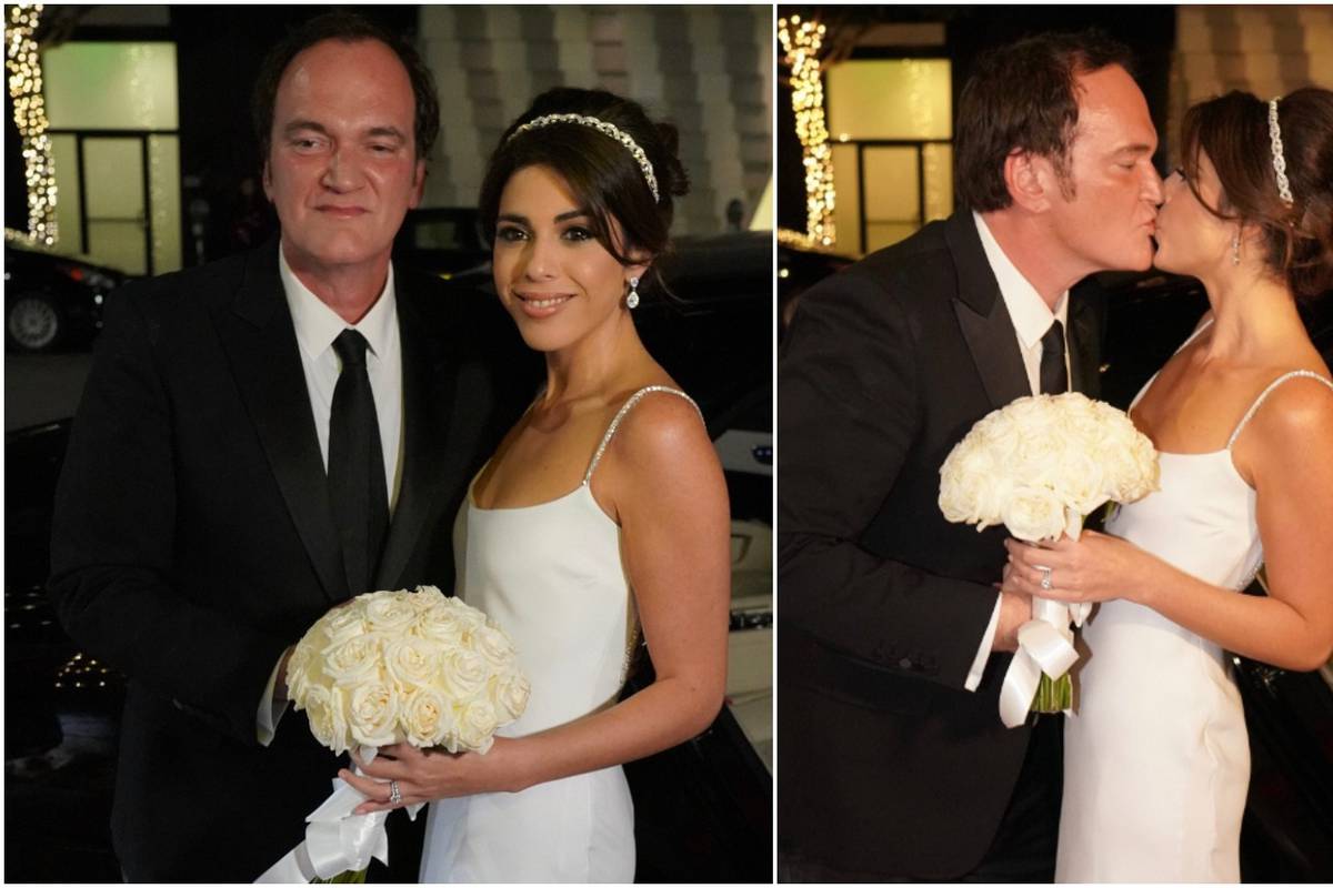 Tarantino 'pokleknuo': Oženio je 20 godina mlađu manekenku