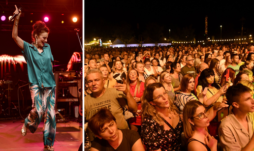 FOTO Doris Dragović raspjevala Zagorce na trgu u Oroslavju