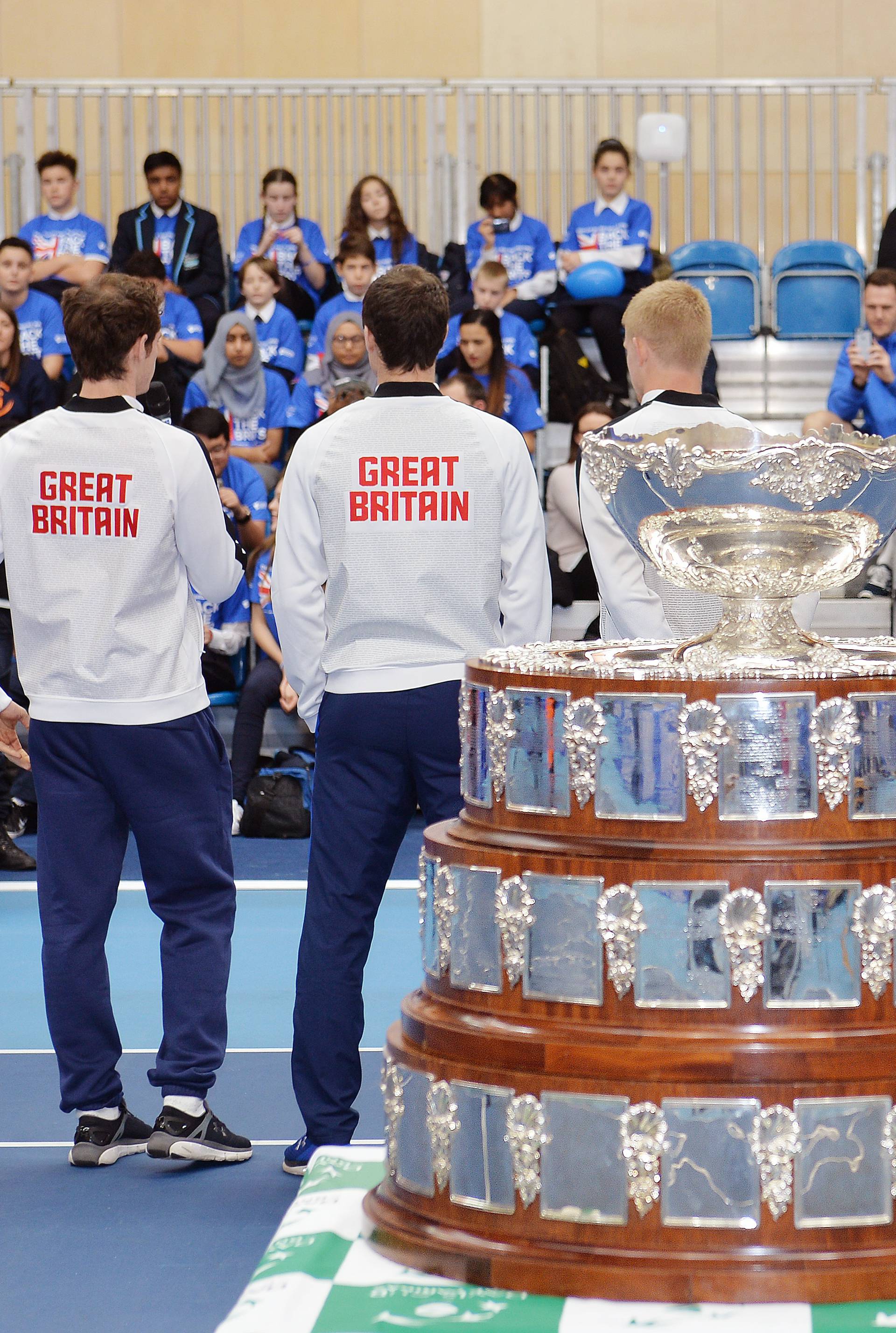 Great Britain Davis Cup Photocall - Lee Valley Tennis Centre