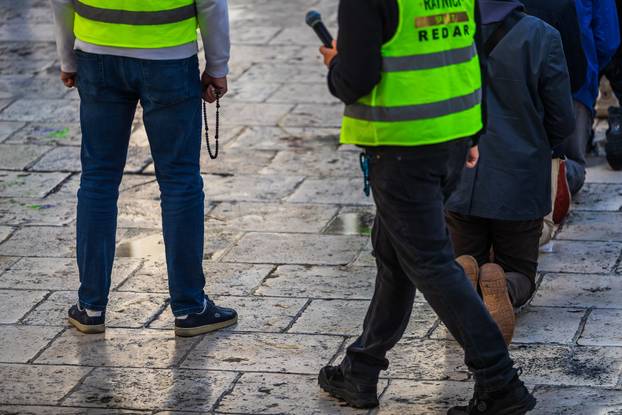 Split: Molitelji na Peristilu okupili su se i ove prve subote u mjesecu