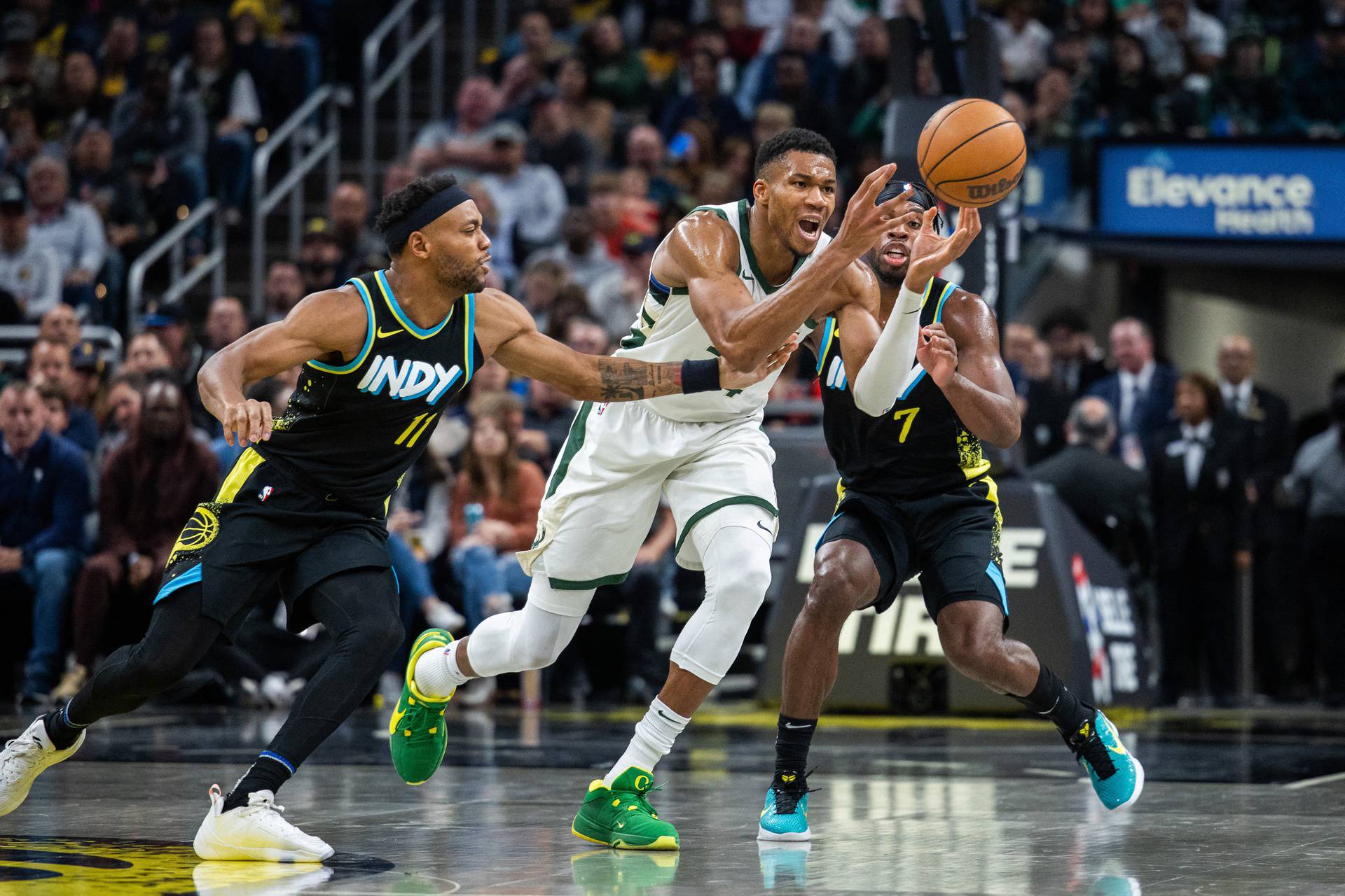 NBA: Milwaukee Bucks at Indiana Pacers