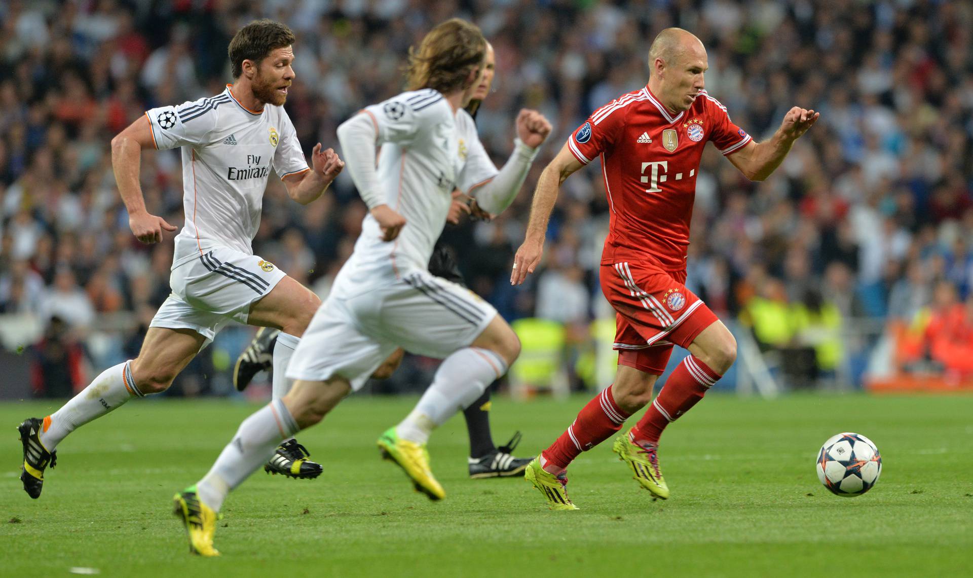 Madrid: Liga prvaka, Real Madrid - FC Bayern Muenchen, Luka Modri?, Mario Mandžuki?