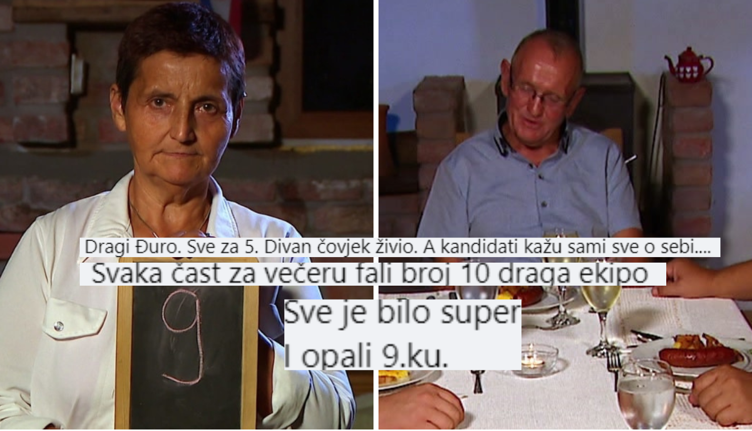 Gledatelji nezadovoljni Anom, a hvale Đuru: 'Sve je bilo super i opali devetku, a on je divan...'