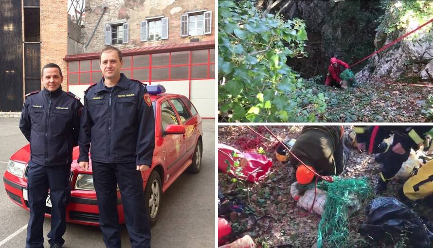 Došli se pozdraviti s psom koji je pao u jamu i čuli lavež s dna