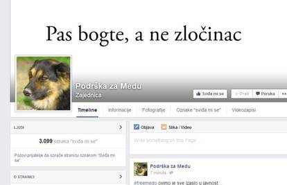 Medo dobio grupu podrške na Facebooku:  Heroj, a ne lajavac