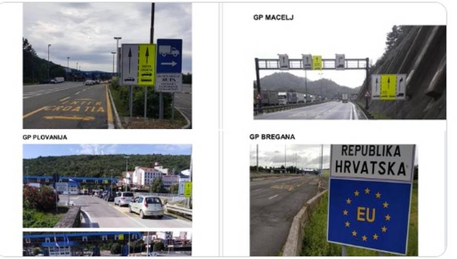 Stranci koji su se najavili dobili su posebne trake na granicama