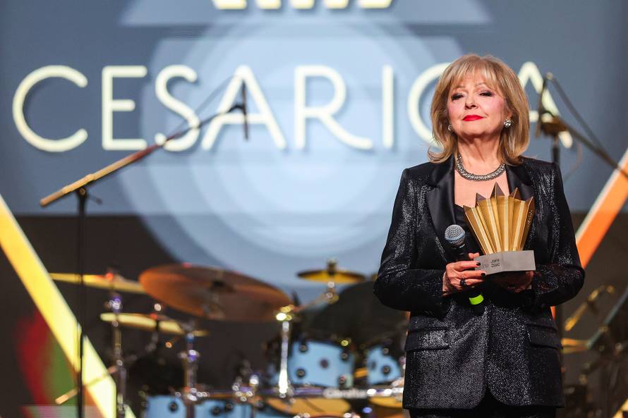 Zagreb: Cesarica gala party u Laubi na kojoj su dodijeljene glazbene nagrade Cesarica