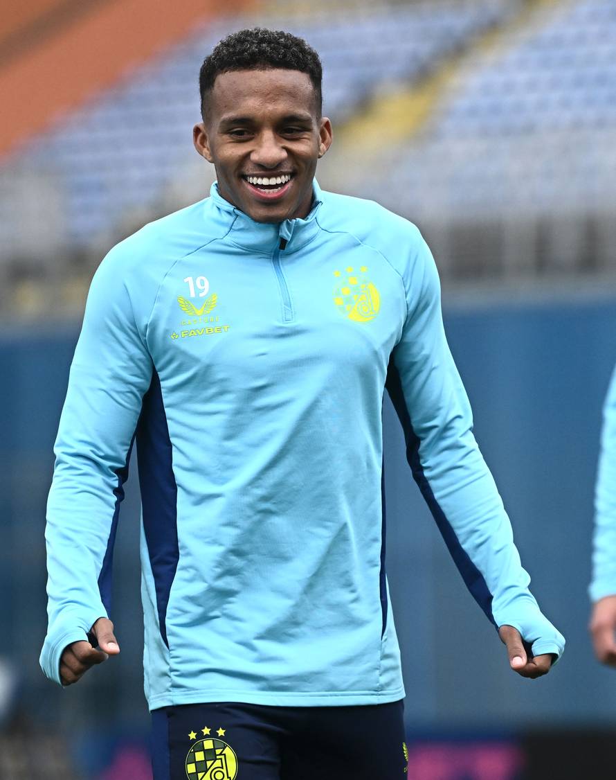 Zagreb: Trening nogometaša Dinama uoči odlaska u Muenchen