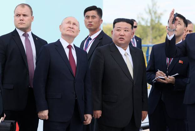 Russia's President Putin and North Korea's leader Kim meet in Amur region