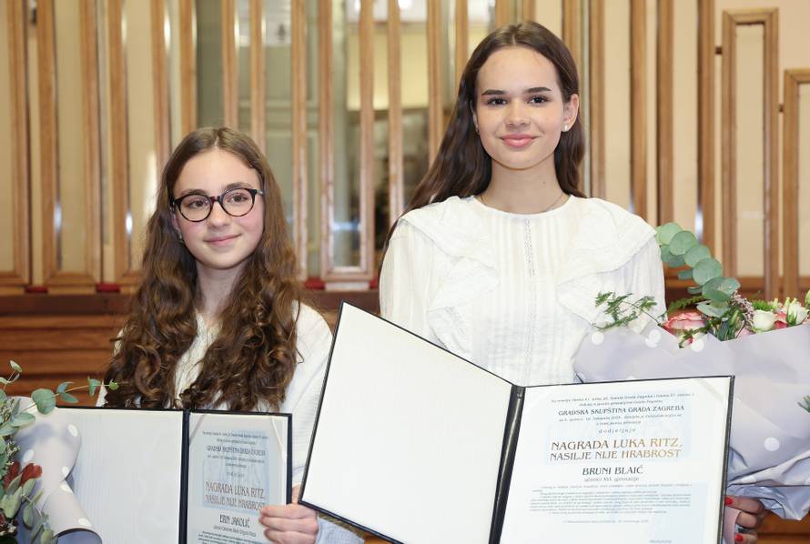 Zagreb: Dodjela nagrade Luka Ritz "Nasilje nije hrabrost" 