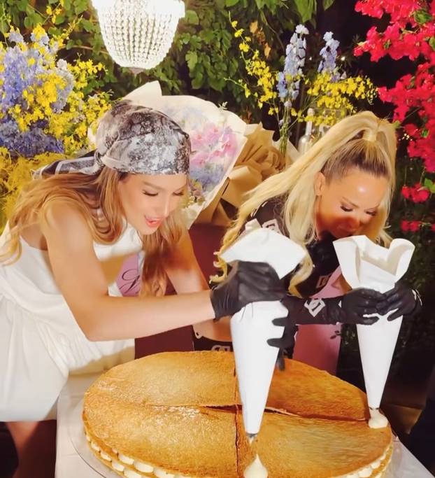 FOTO Maja Šuput proslavila je 46. rođendan - pogledajte tortu koja je bila hit večeri