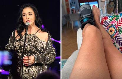 Alka Vuica za 24sata: 'Izvrnula sam nogu i onda me još ubola osa. Otekla sam, baš ružno...'