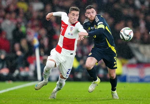 Glasgow: Hrvatska i &Scaron;kotska susreli se u 5. kolu Lige nacija