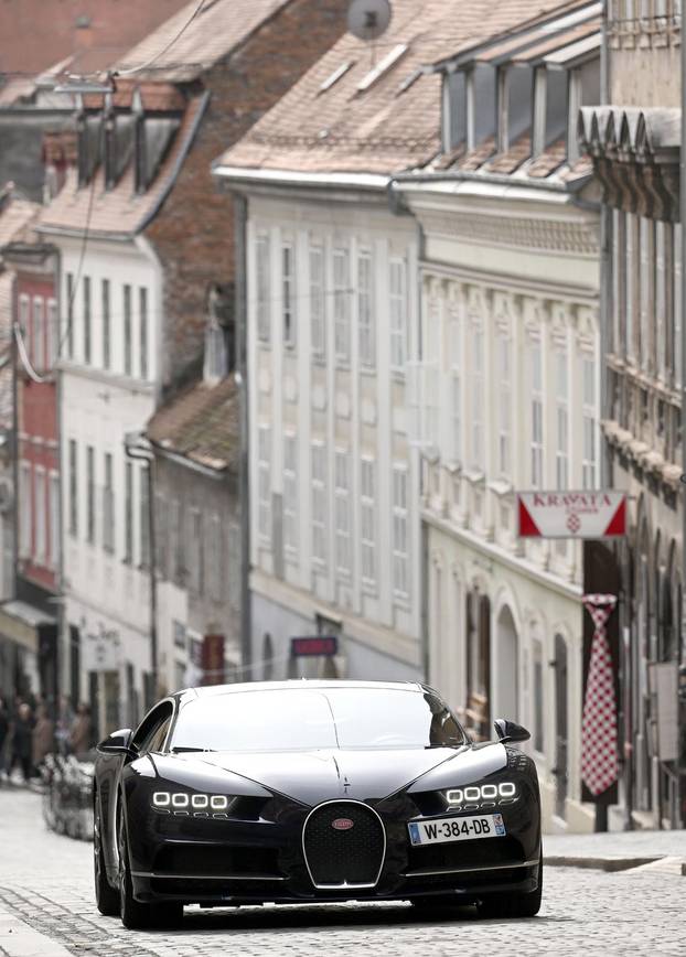 Zagreb: Bugatti u Radićevoj ulici na snimanju 