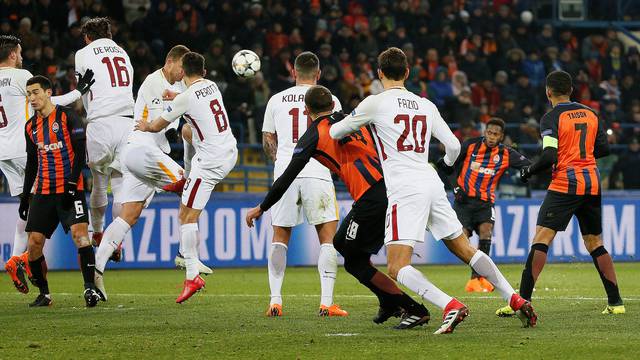 Champions League Round of 16 First Leg - Shakhtar Donetsk vs AS Roma