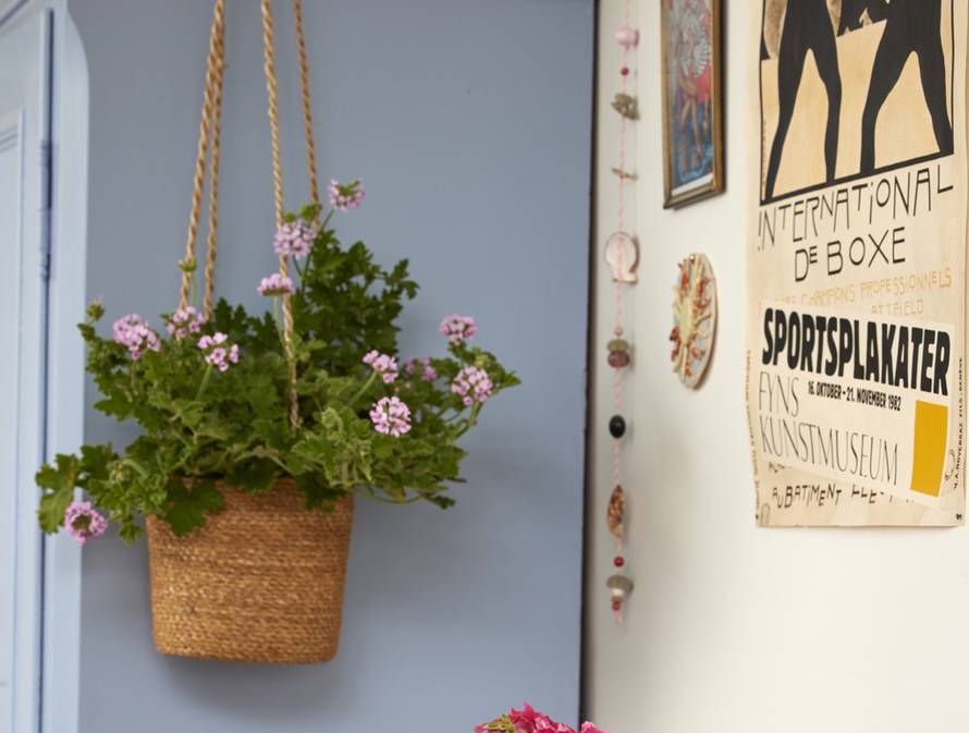 Uradi sam: viseće košare s pelargonijama