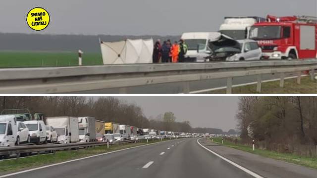 FOTO Užas na A3! Dvoje mrtvih u nesreći kod Novske, zatvorili autocestu: 'Strašno je izgledalo'