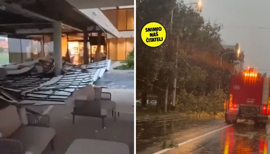 VIDEO Kaos diljem Hrvatske: Vjetar nosio krovove, tisuće bile bez struje, poplavljeni domovi